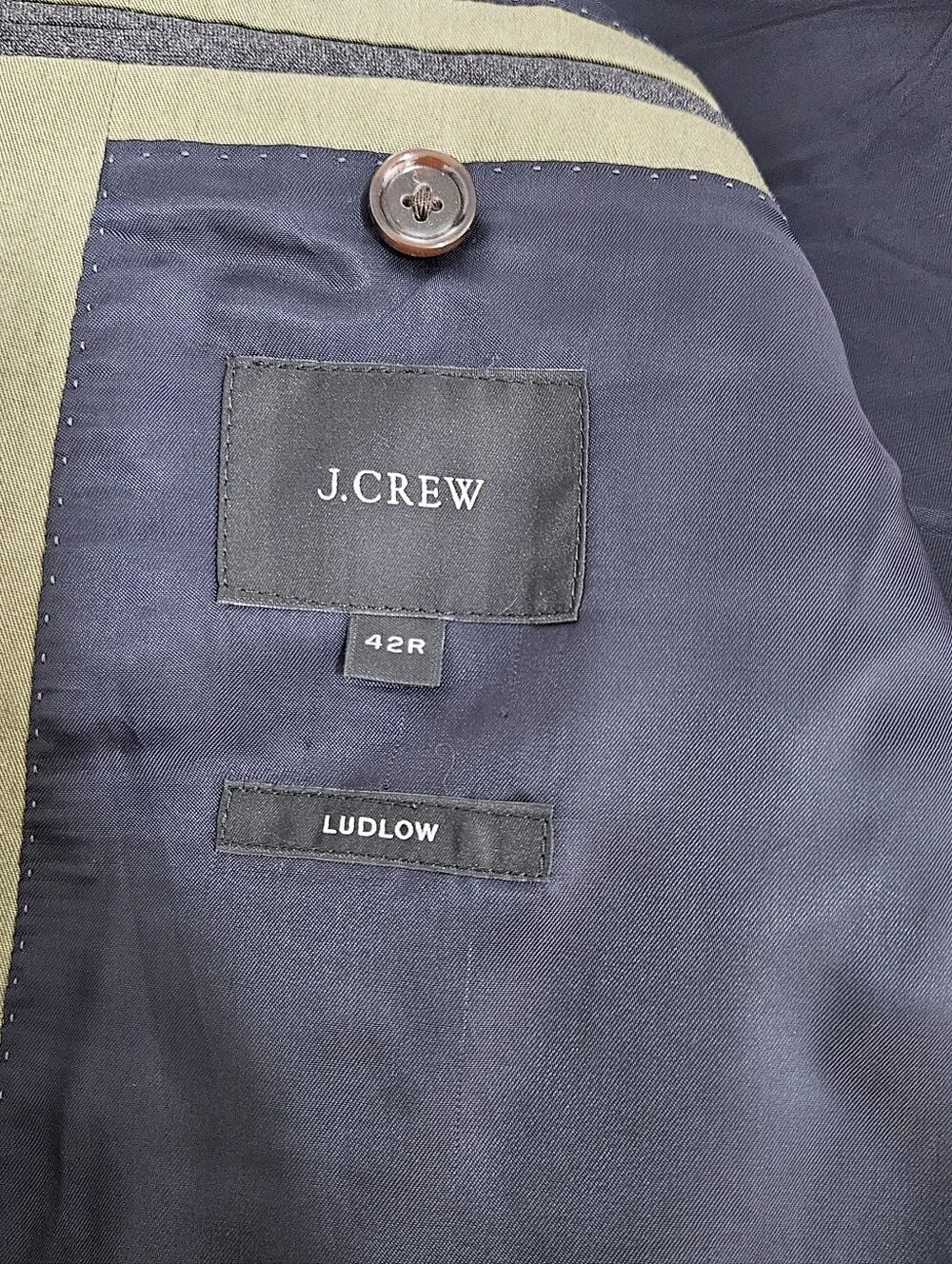 J.Crew Ludlow Slim-fit suit jacket in Italian stretch chino Size 42R